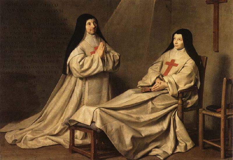 Philippe de Champaigne Mother Catherine Agnes and Sister Catherine Sainte-Suzanne Germany oil painting art